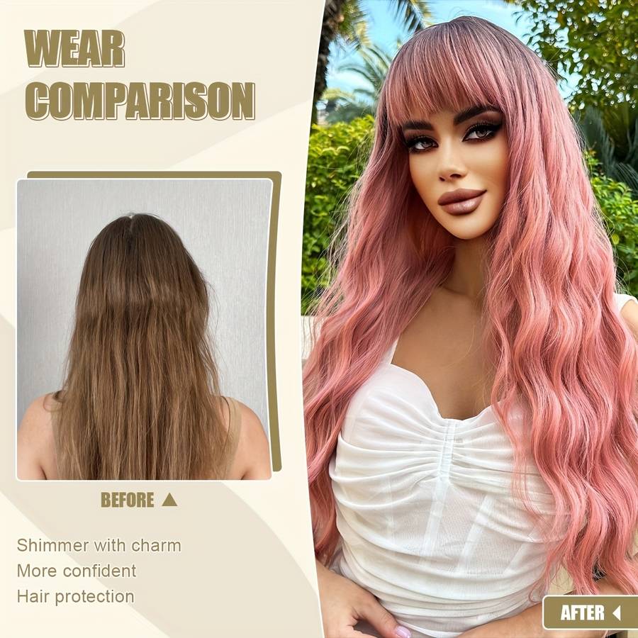 1Pc Style1 76.2cm Fashion Design Wig