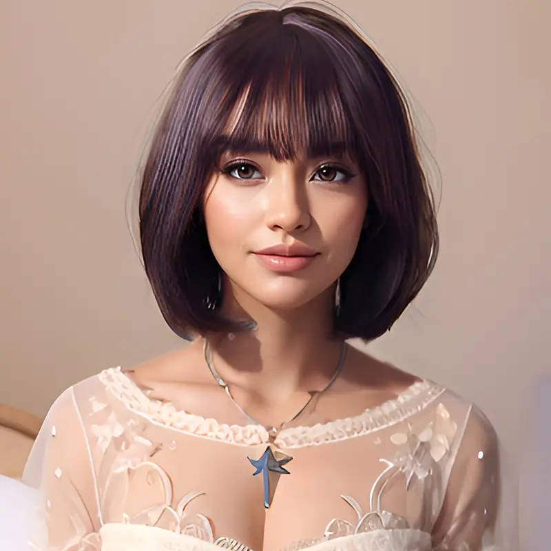 Wig With Bangs