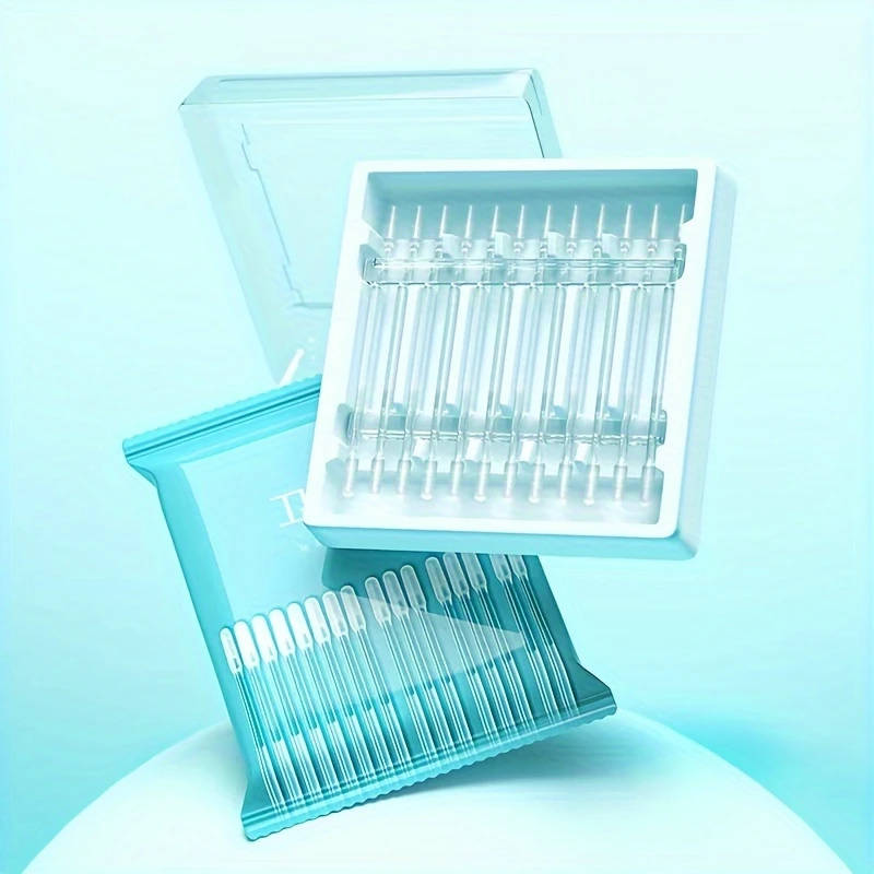 24pcs/box small/large disposable sticky ear swab, sticky ear cleaner, soft silicone earwax removal t