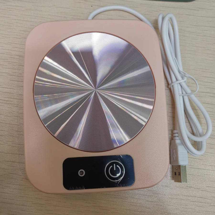 1pc USB Powered Teapot Warmer ABS Electric Beverage Heating Pad Keep Coffee Warm All Winter Color se