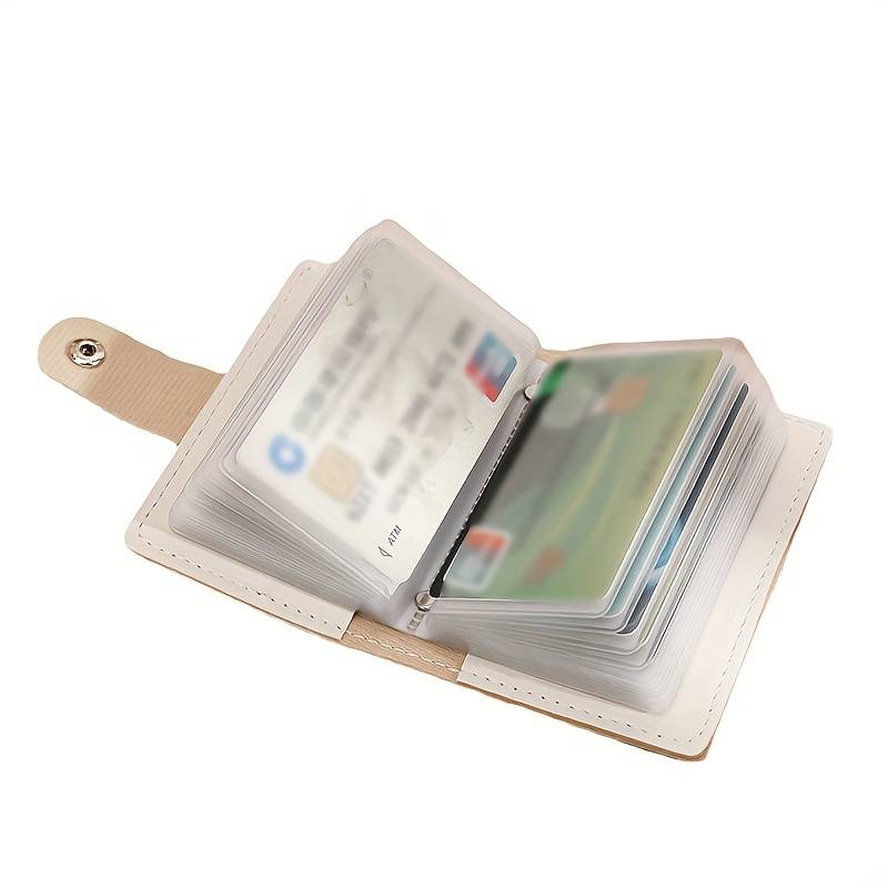 1pc Ladies' Credit Card Holder with Multiple Slots a Stylish And Spacious Wallet for Cards Compac