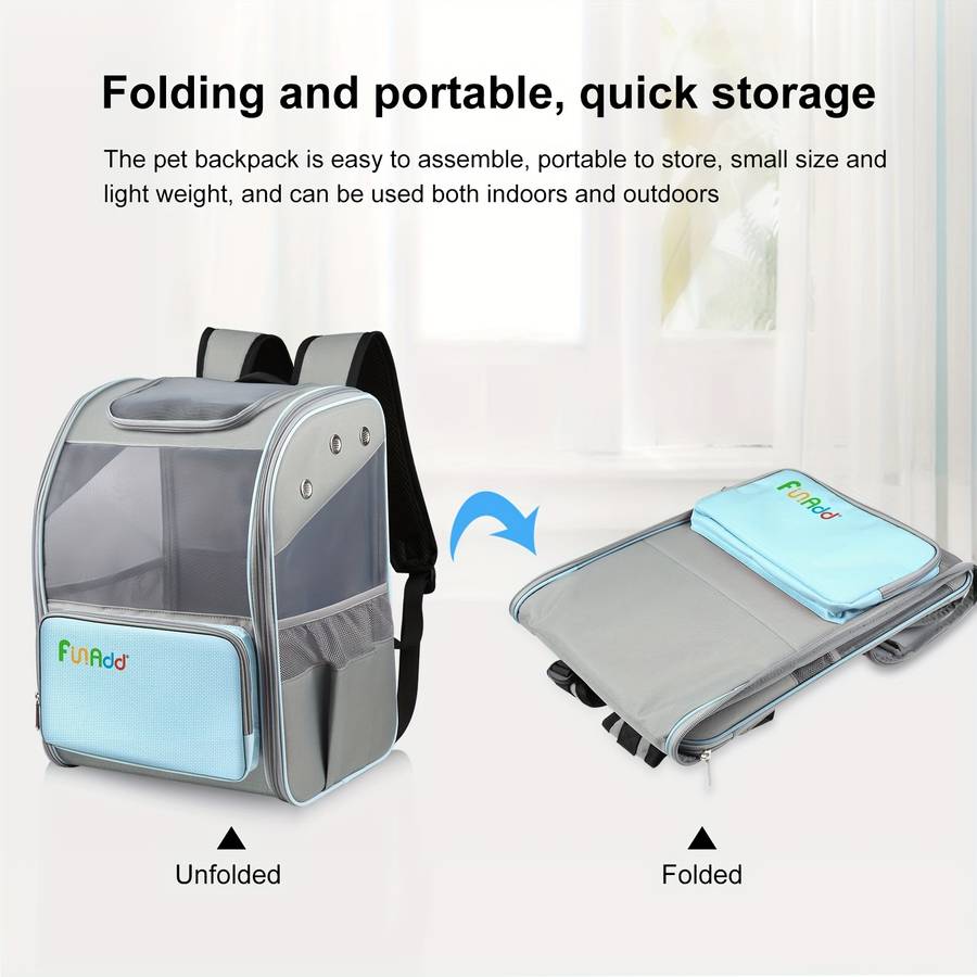 1pc Blue Pet Bag