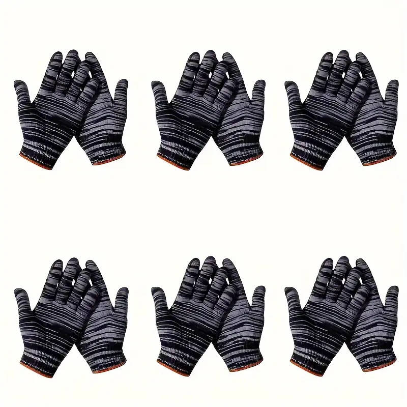 12 Pack of Heavy Duty Work Gloves