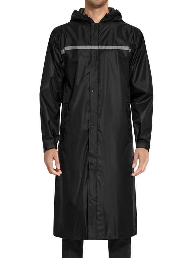 Raincoat Black Size M