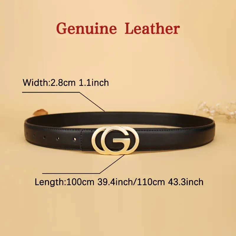 Genuine Leather Belt for Women