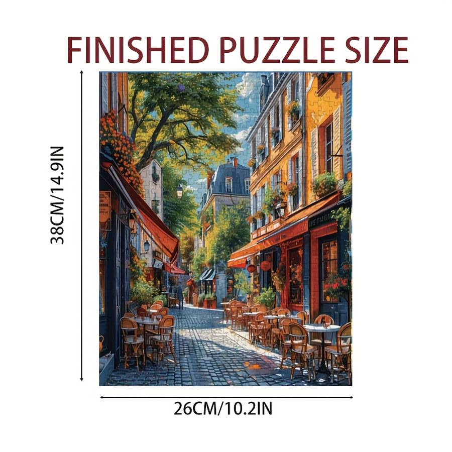1000 Piece Paper Jigsaw Puzzle For Adults 38x26cm Vibrant