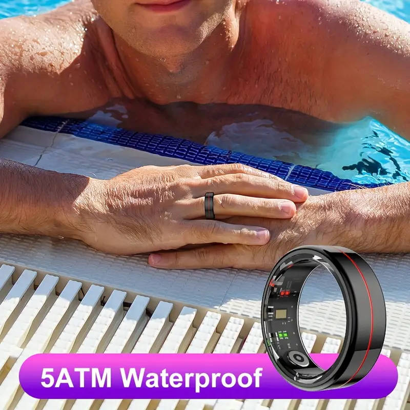 Men's Smart Ring - Fitness and Health Tracker