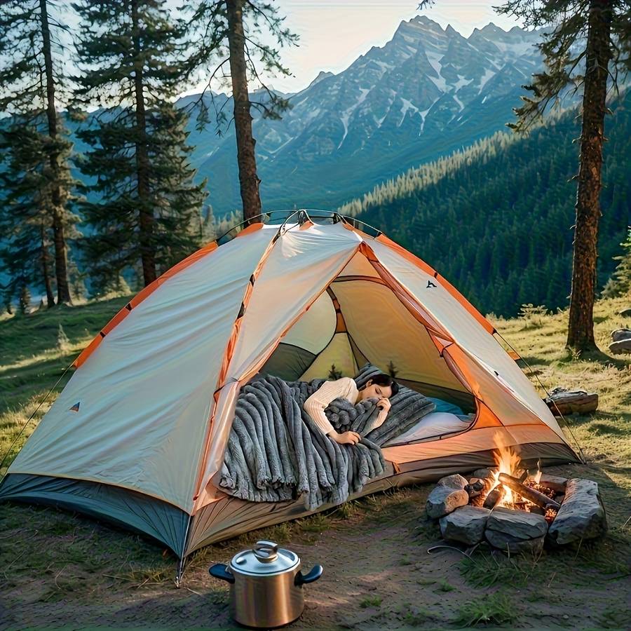 1ps Blanket Color Light Grey size 200x230cm 78.74x90.55in