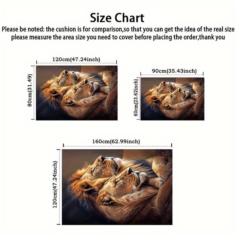 1Pc 120x160cm Floor Mat