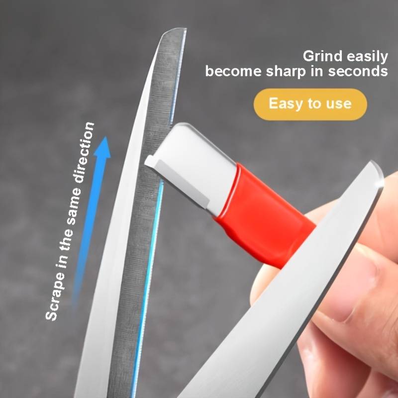 1pc Professional Kitchen Knife Sharpener Tool with Non-Slip Handle Durable Sharpener for All Knife