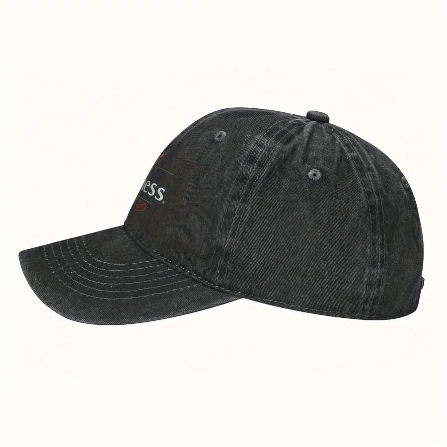 Men'S Guinness Whiskey Vintage Distressed Baseball Cap Unisex Cotton Retro Style Sun Prot