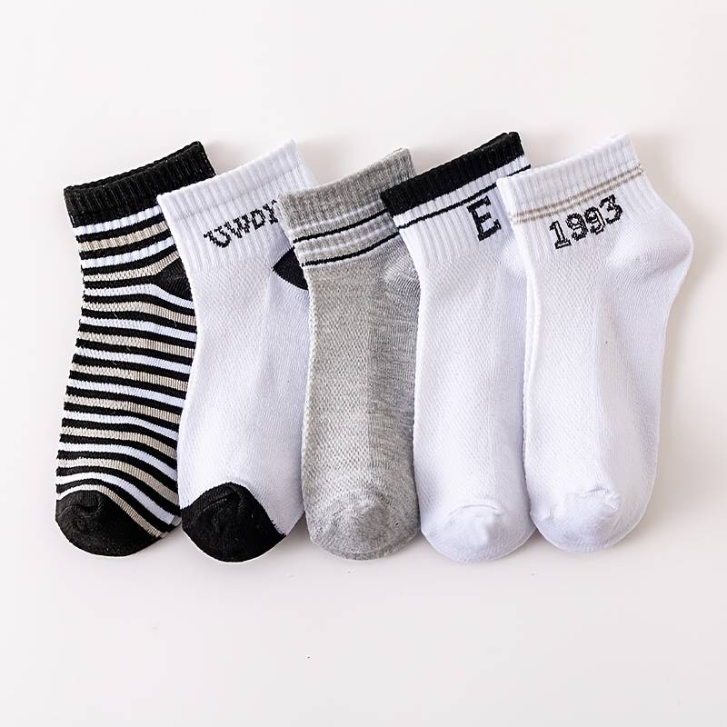 20 Pairs Mixed Color One Size High Elastic Socks