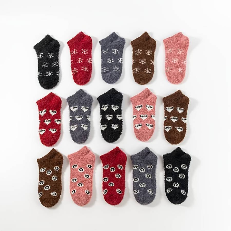 Sock 5 Pack Mixed Colors  One Size