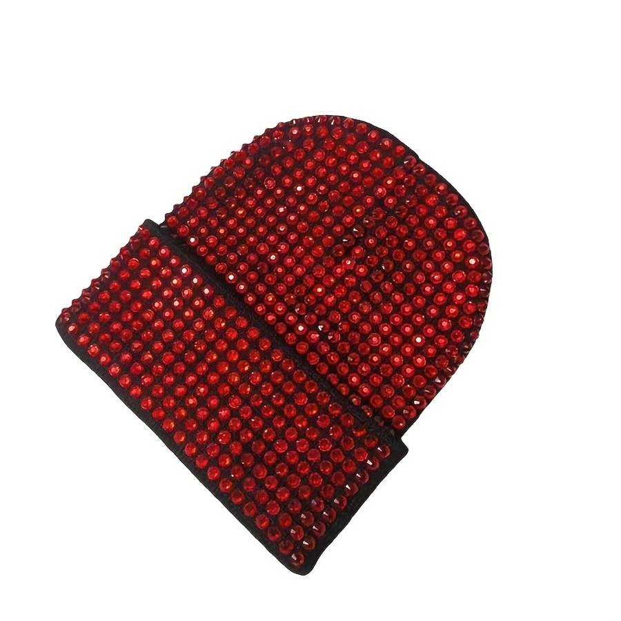 Black Beanie Sparkling Hat