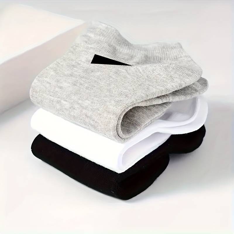 10 Pairs Gray One Size High Elastic Socks