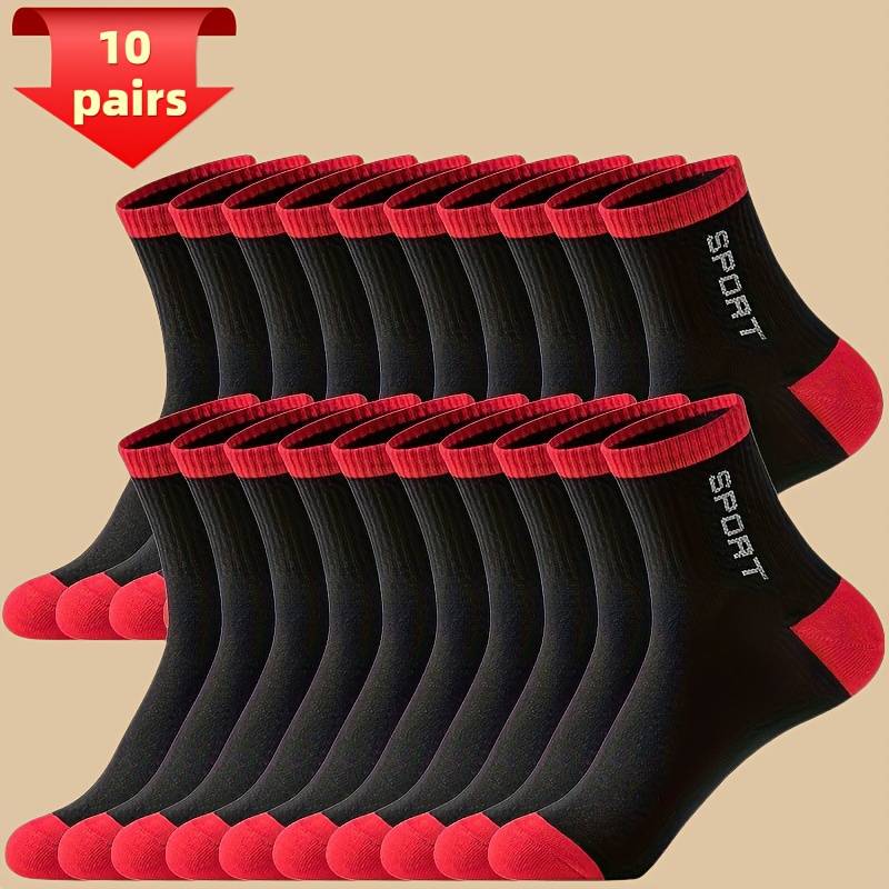 Sock 10Pairs Black  One Size