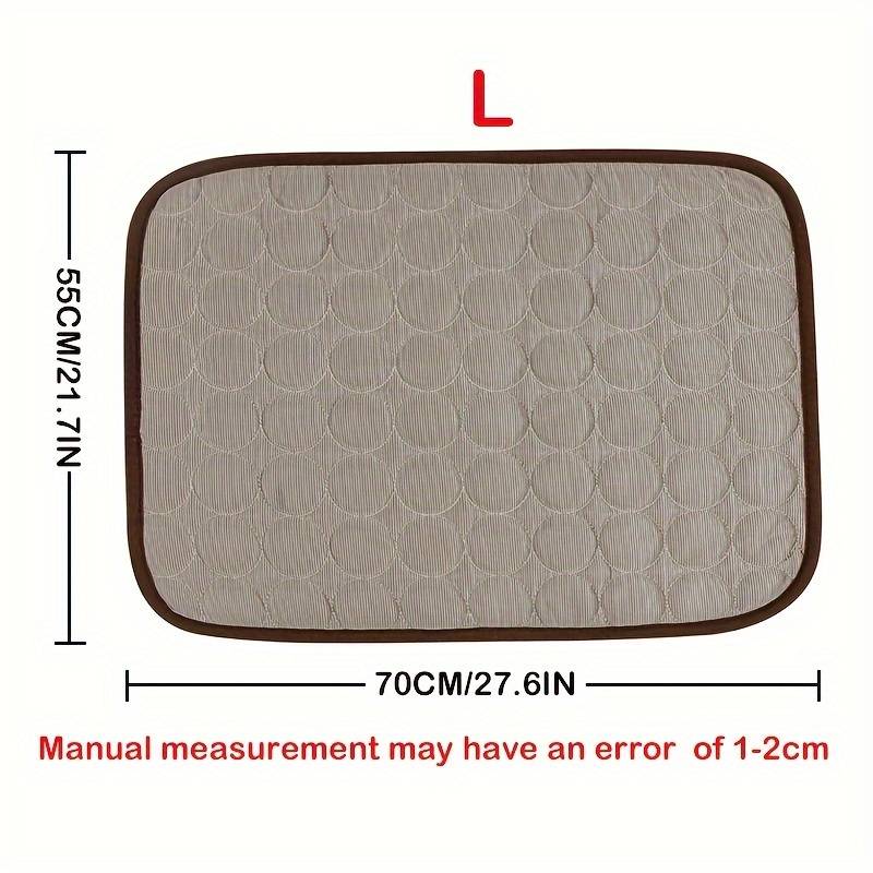 1piece Blue Viscose Mat Cooling Pad
