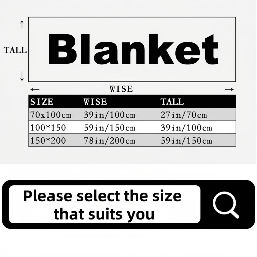 1ps Blanket Color Coffee Color size 150x200cm