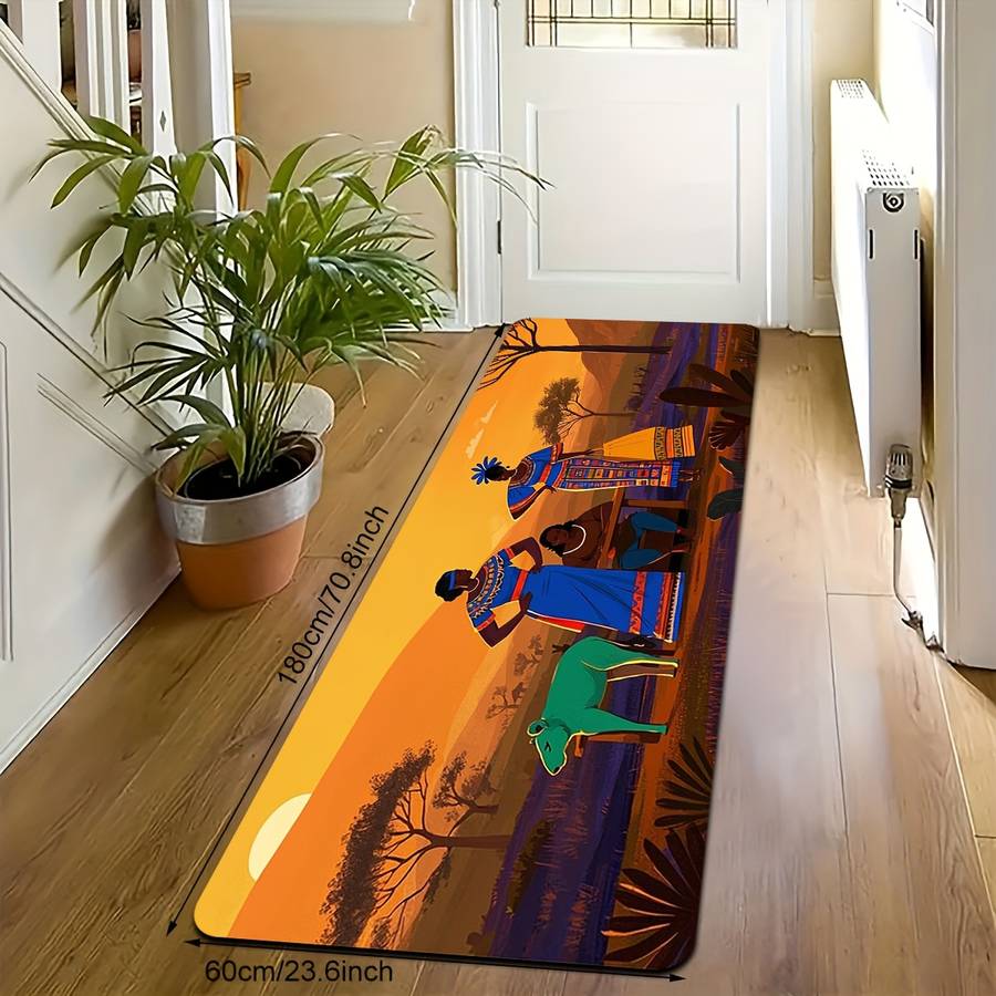 1Pc 20x59inch 50x150cm Floor Mat