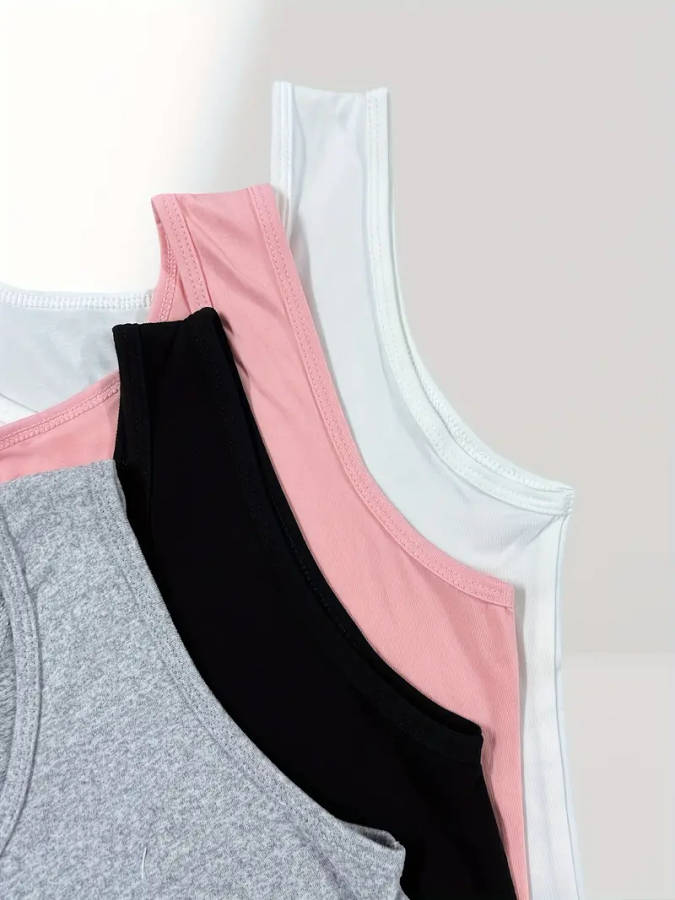 6-Piece Plus Size Women's Tank Top Set XL