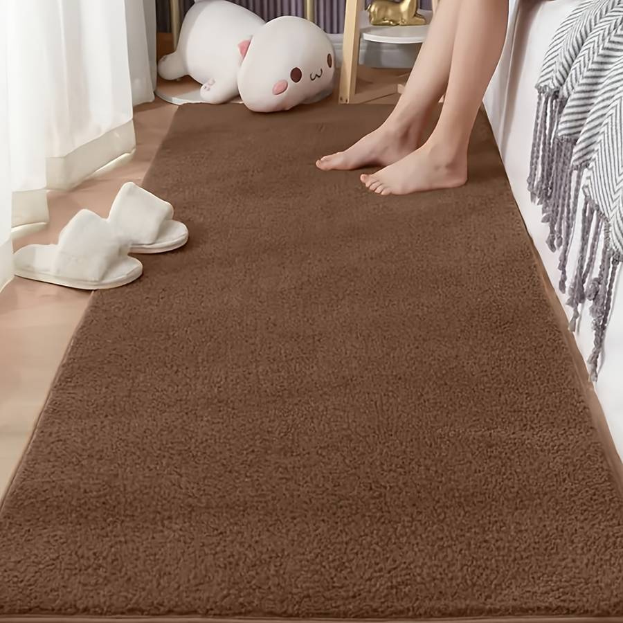 1Pc Coffee Color 15.74x47.24inch 40x120cm Floor Mat