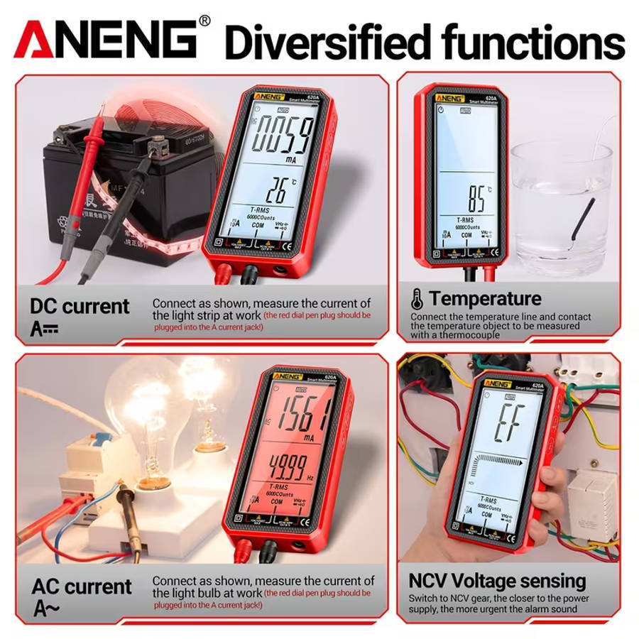 ANENG 620A Smart Multimeter