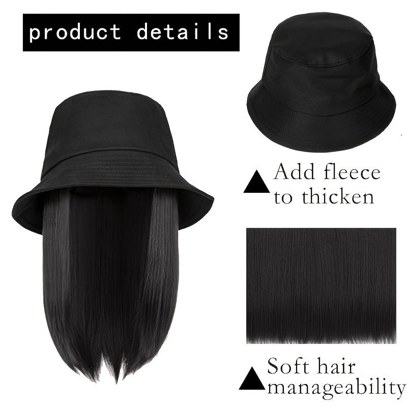 1Pc Dark Brown 30.48cm Fashion Design Wig