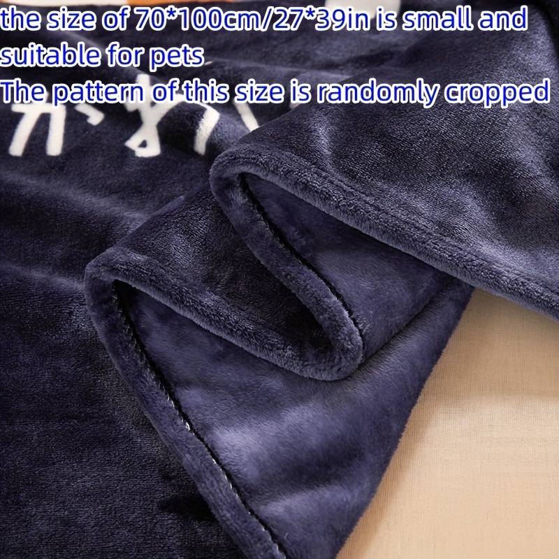 1ps Blanket Color Starry Sky And Deer Blue size 200cmx230cm