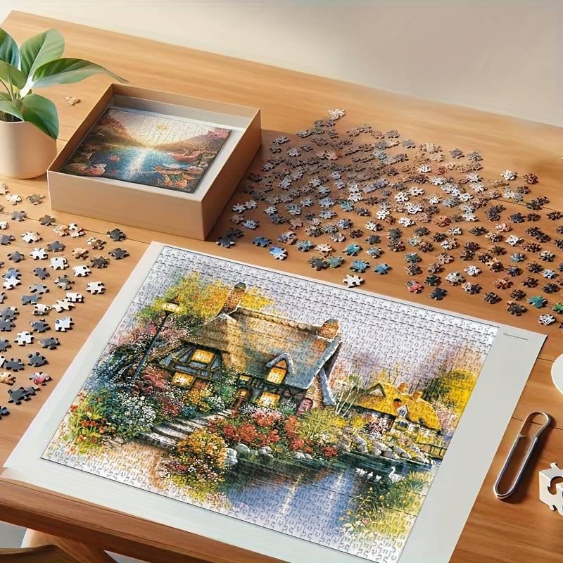 1000 Piece Paper Jigsaw Puzzle For Adults 38.0x26.01 cm High Difficult