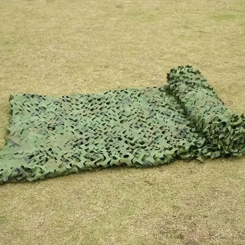 Versatile Woodland Camo Netting Roll Perfect for Hunting Camping Party Decor 1.5*3m