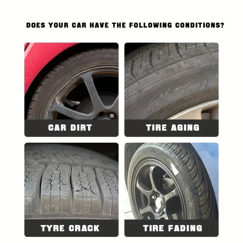 100g Premium Tire Shine Protection Wax