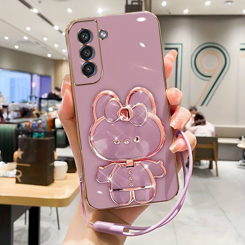 1pc Purple For Samsung Galaxy S21 FE 5G Phone Cases