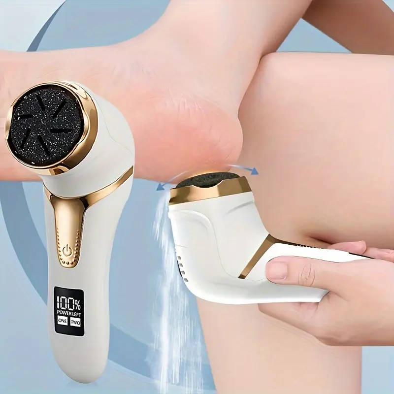 1pc Electric Feet Callus Remover Kit Rechargeable Portable Pedicure Tool For Professional Foot Care