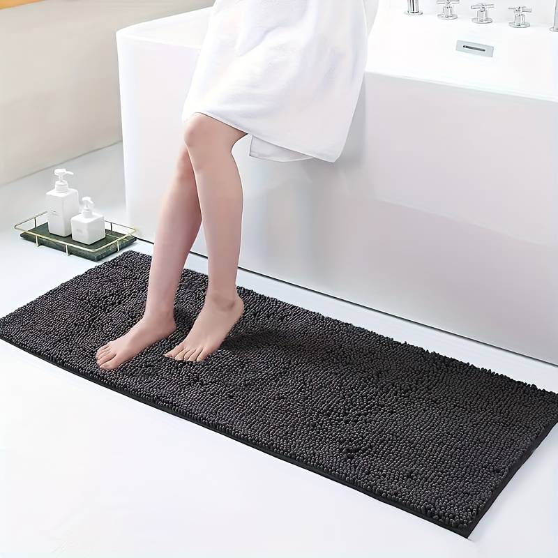 1Pc Dark Gray 50x80cm Floor Mat