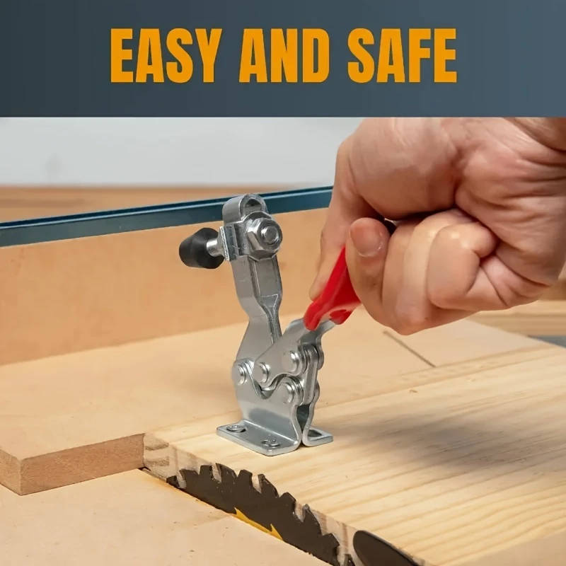 4-Pack Heavy Duty Red Toggle Clamps