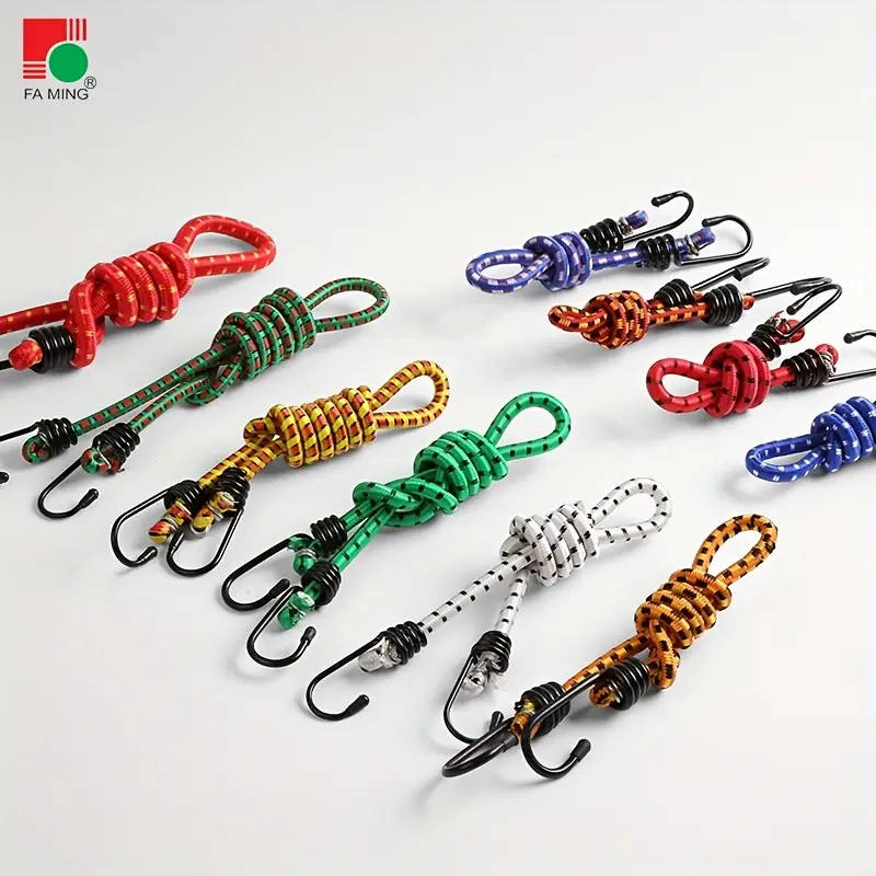 5 Working Days Elastic Lashing Rope With Double Hook