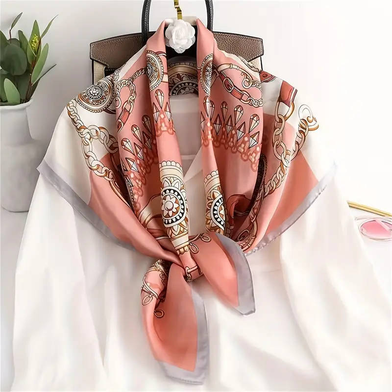 Women's scarf, 90 * 90cm large