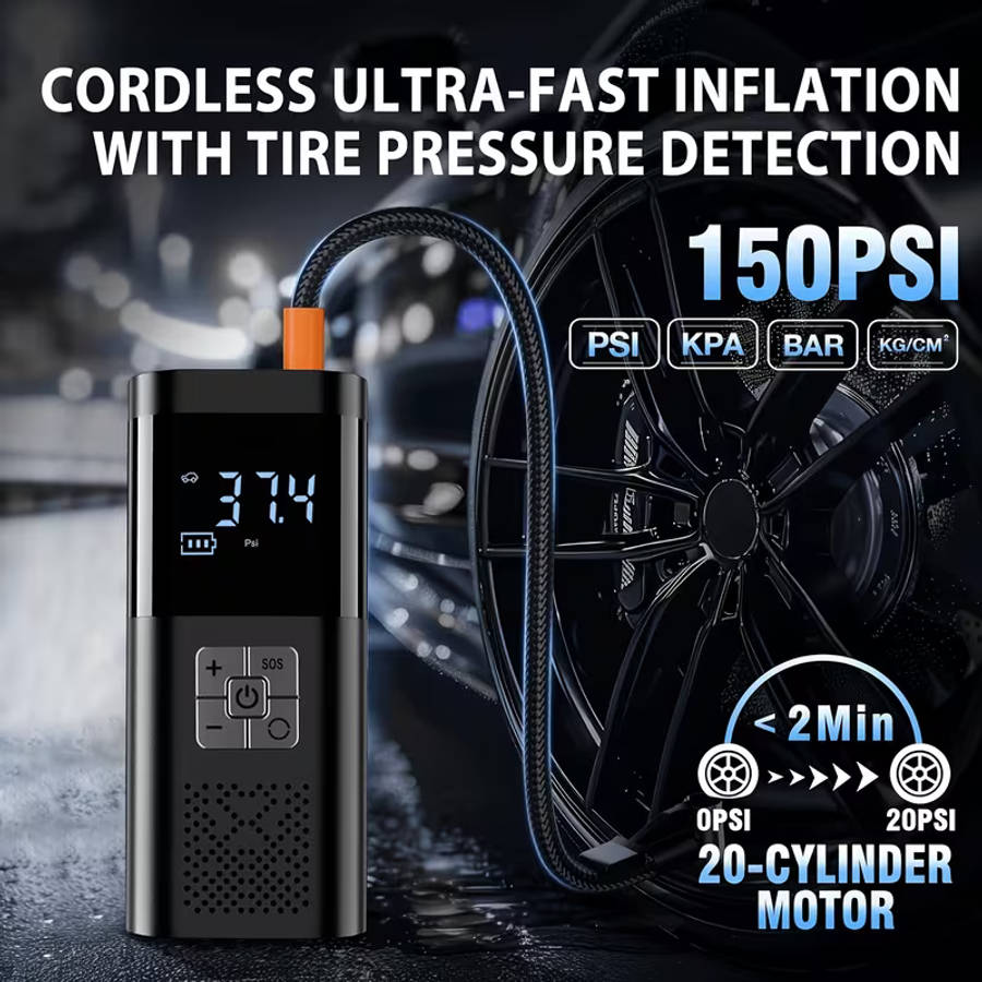 Multifunctional Car Emergency Unit