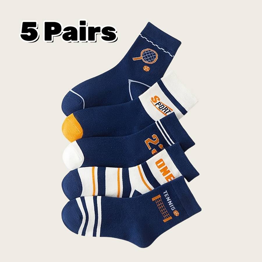 1Pairs Sock Cys1 A44 Size L 6 8Years
