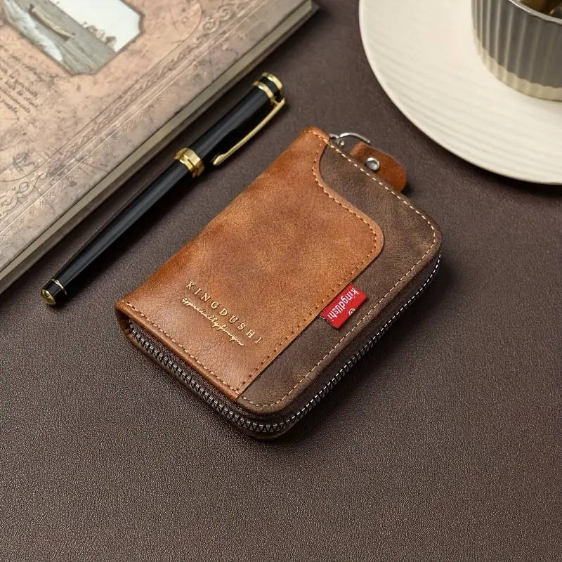 Vintage Multi-functional Large-capacity ID Card Holder