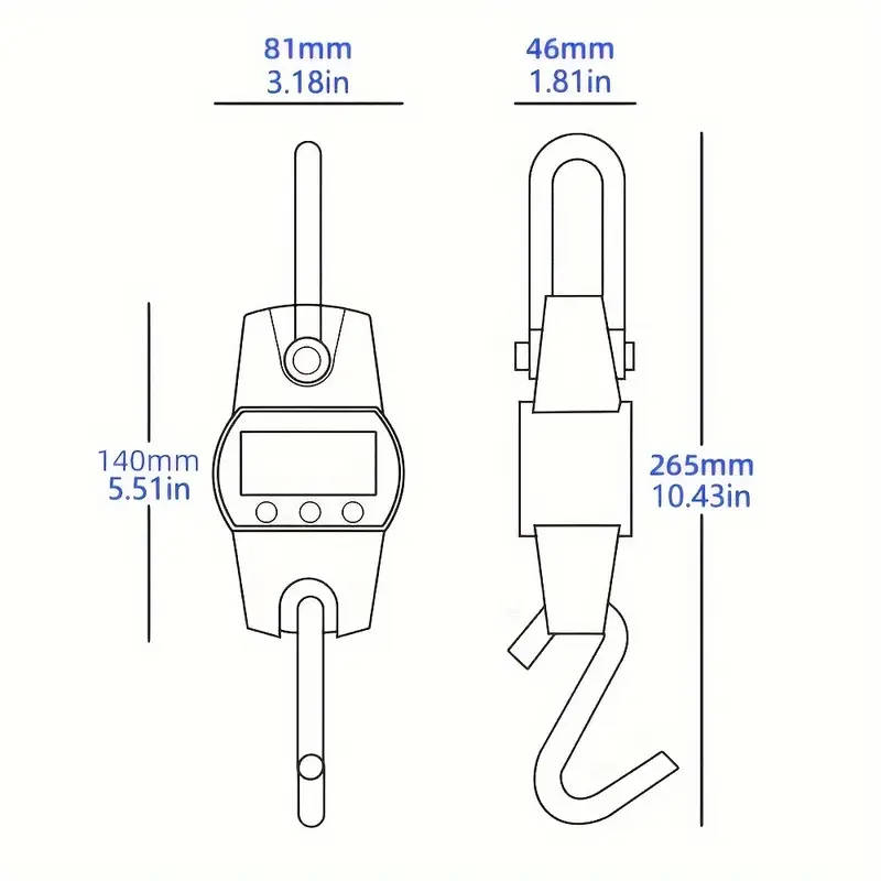 300kg Portable Mini Crane Scale