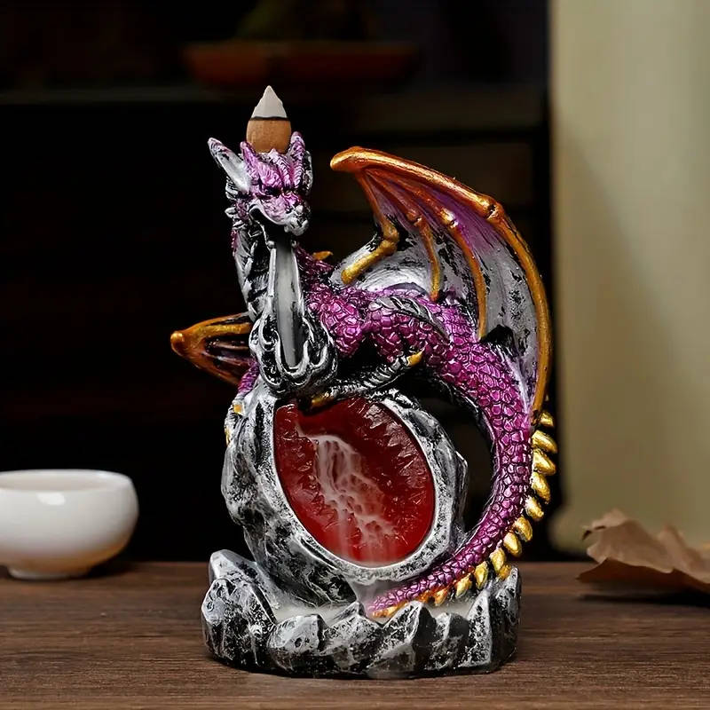 New War Dragon Dinosaur Incense Burner