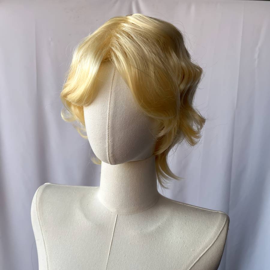 1Pc Light Brown 30.48cm Fashion Design Wig