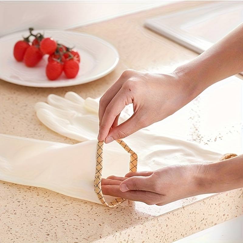 3 Pairs Size L Household Cleaning Gloves