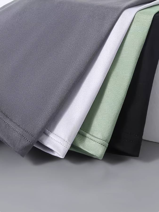 Mens Underwear Color 3 Pcs Black Dark Gray Light Gray Sizel
