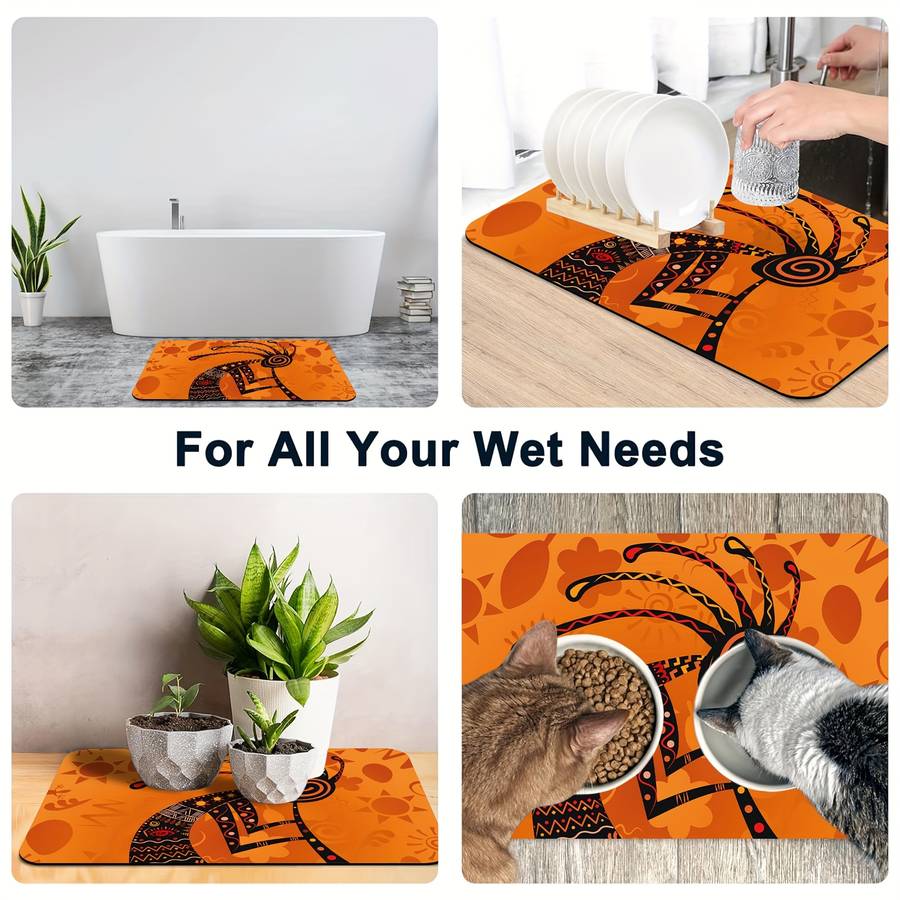1Pc 40x60cm 15.72x23.62inch Floor Mat