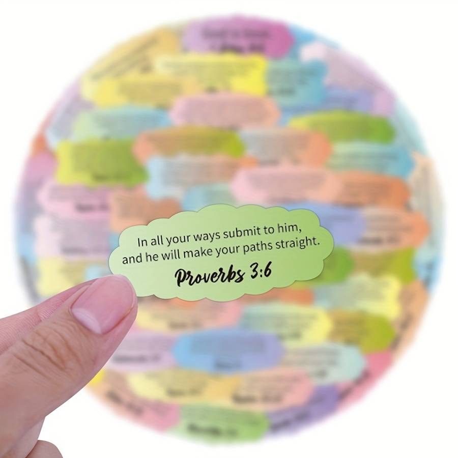 120pcs Jesus Christian Themed Stickers