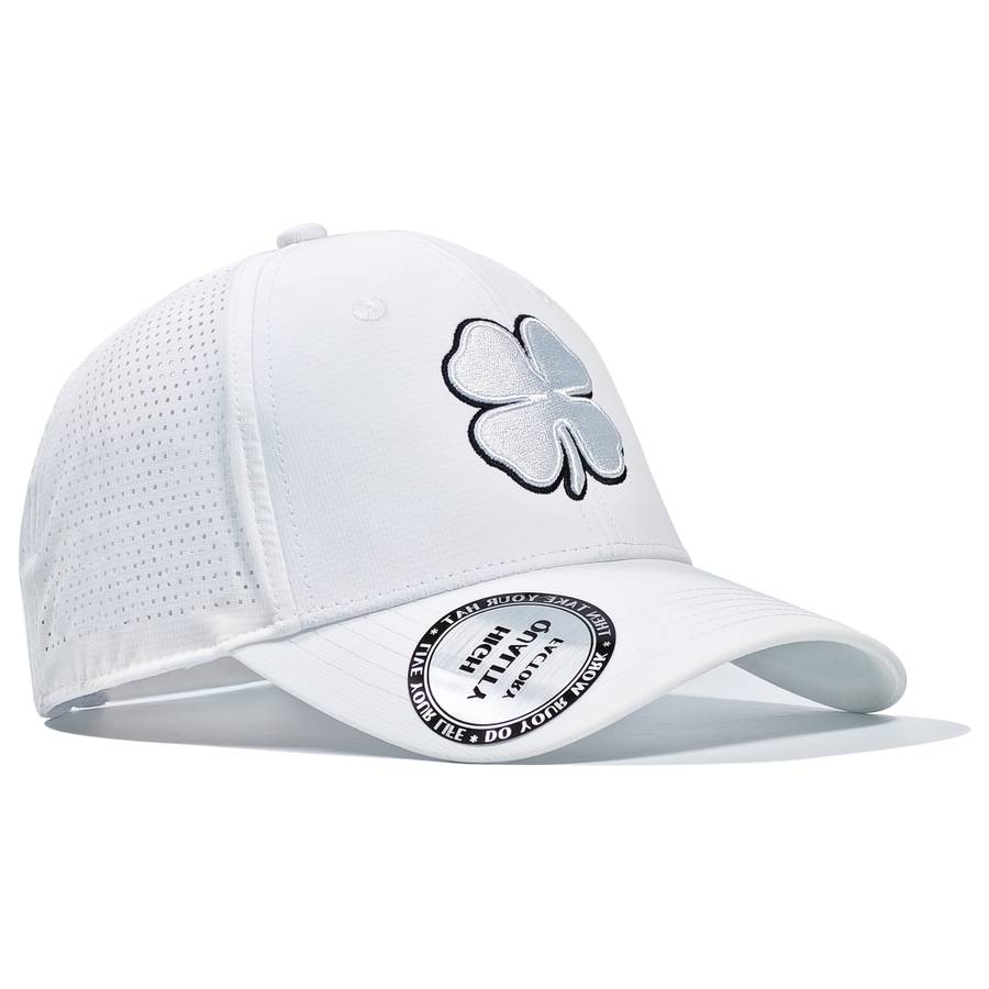 Lucky Life Embroidered Four-Leaf Clover Baseball Cap 100% Polyester Sports Hat