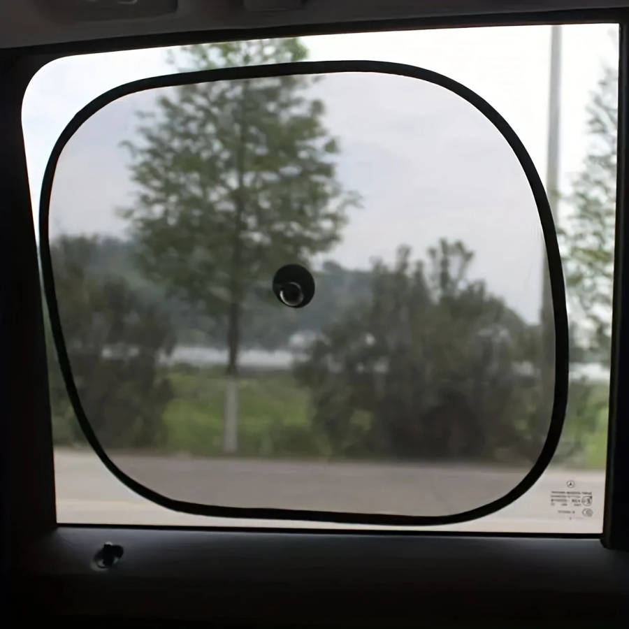 2 Polyamide Side Window Sunshades with Suction Cups