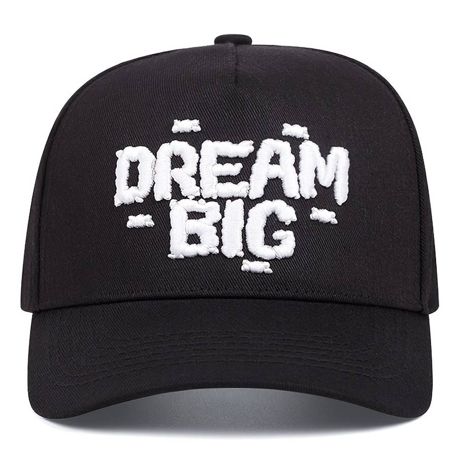 Big Dream Embroidered Baseball Cap